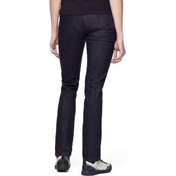 Black Diamond Women's Mission Wool Denim Pants in Black Size 2 NWT - Picture 3 of 12